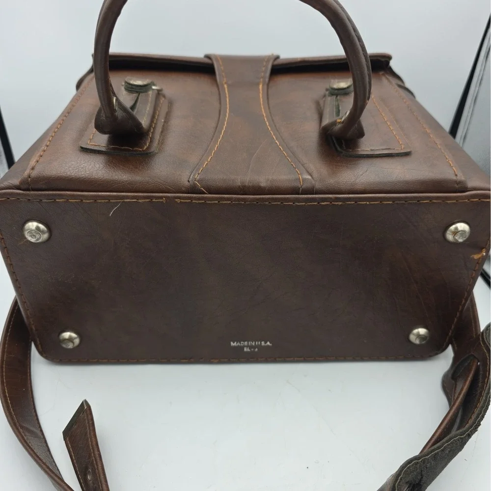 N/A brown leather